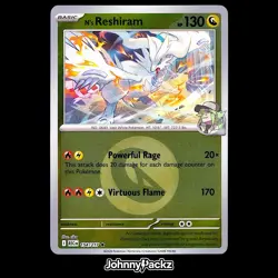 Reshiram 154/217 - 2026 Ascended Heroes Energy Reverse Holo - Pokemon Card (NM) - Image 1
