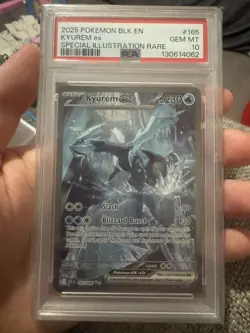 Kyurem EX Card 165/086 English Black Bolt SIR PSA 10 Gem Mint Pokemon TCG PSA 10 - Image 1