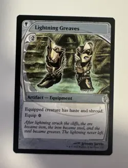 MTG Lightning Greaves Future Sight Mystery Booster 2 NM Card - Image 1