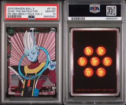2019 Dragon Ball Super Card Game Whis The Instructor Gem MT 10 PR-DBS Broly Pack - Image 3
