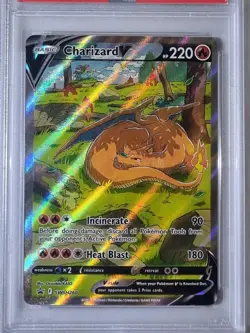 Charizard SWSH 260 Promo Mint 9 PSA Graded Pokemon Card Ultra Premium Collection - Image 3