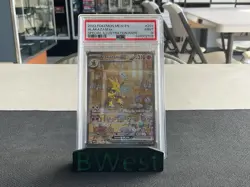 PSA 9 Alakazam Ex 2023 Special Illustration Rare 201 S&V 151 Pokemon TCG Card - Image 1