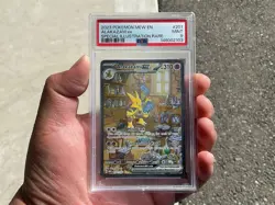 PSA 9 Alakazam Ex 2023 Special Illustration Rare 201 S&V 151 Pokemon TCG Card - Image 4