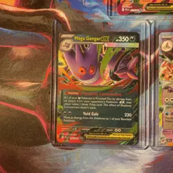 Mega Charizard x EX Mega Gengar Ex Palossand Ex Pokemon Card Lot In Excellent Co - Image 3