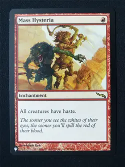 Mass Hysteria - MRD - Mtg Card #79Y - Image 1