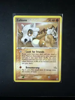 CUBONE 51/109 - NON-Holo - EX Team Rocket Returns - Pokemon Card - NM/LP - Image 1