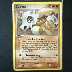 CUBONE 51/109 - NON-Holo - EX Team Rocket Returns - Pokemon Card - NM/LP - Image 3