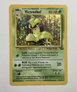 Victreebel 14/64 Jungle Holo Rare 1999 Unlimited Stage 2 80 HP Pokemon TCG Card - Image 1