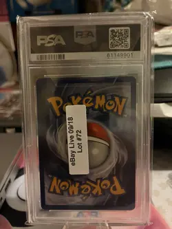 Pokemon 2002 Graveler Fossil Pack Eng 44/110 Legendary Collection PSA 9 MINT - Image 2