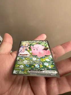 Pokemon TCG Lillie's Clefairy EX Holo Ultra Rare Card Journey Together - Image 3