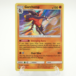 Garchomp 114/236 Sun & Moon Unified Minds Holo Rare 2019 Pokemon TCG Card - NM - Image 1