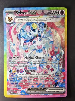 Pokemon Sylveon EX Prismatic Evolutions SAR Eeveelution Card 156/131 - Image 1