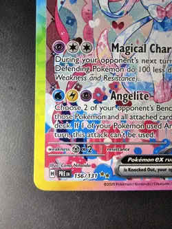 Pokemon Sylveon EX Prismatic Evolutions SAR Eeveelution Card 156/131 - Image 4