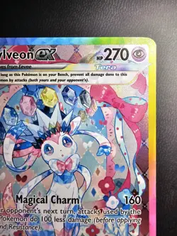 Pokemon Sylveon EX Prismatic Evolutions SAR Eeveelution Card 156/131 - Image 5