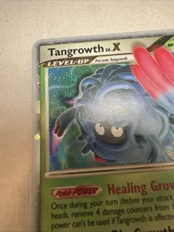 Pokemon TCG Tangrowth LV.X Arceus Holo and Arceus Black Star Promo LP - Image 2