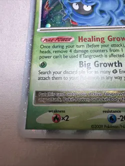 Pokemon TCG Tangrowth LV.X Arceus Holo and Arceus Black Star Promo LP - Image 5