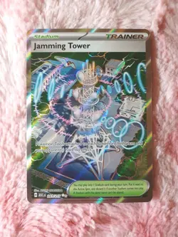 Pokemon TCG Jamming Tower 261/217 Me: Ascended Heroes Holo Card Ultra Rare NM - Image 1