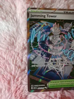 Pokemon TCG Jamming Tower 261/217 Me: Ascended Heroes Holo Card Ultra Rare NM - Image 2