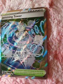 Pokemon TCG Jamming Tower 261/217 Me: Ascended Heroes Holo Card Ultra Rare NM - Image 3
