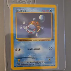 Pokemon Team Rocket Squirtle, Dark Wartortle, Dark Blastoise Card Lot (3) - Image 1