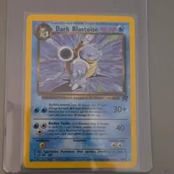 Pokemon Team Rocket Squirtle, Dark Wartortle, Dark Blastoise Card Lot (3) - Image 5