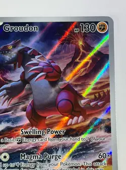 Pokemon Scarlet And Violet Paradox Rift Groudon 199/182 ⭐ MINT 🔥 - Image 3
