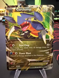 Pokemon Garchomp EX XY09 XY Black Star Promo LP/NM - Image 1