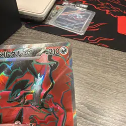 Pokemon Yveltal EX 098/080 Japanese 2016 Full Art Holo Super Rare Dark Type - Image 2