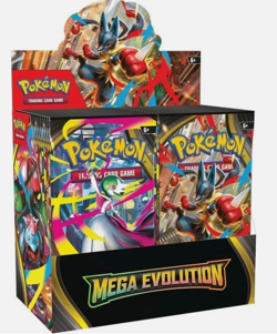 Pokemon Mega Evolutions Booster Box Enhanced (With Box Topper) English - Image 1
