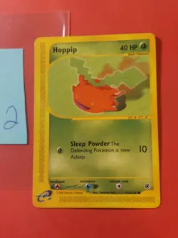2002 Pokemon Expedition #112 Hoppip, C, NF/H, cd1 - Image 1
