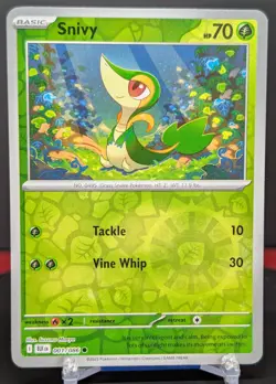 Pokemon Snivy #001/086 English Black Bolt Reverse Holo - Image 1