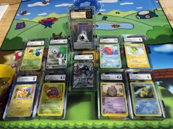 Pokemon TCG Lot Of 10 Graded Slabs - Image 1
