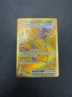 Pokemon Pikachu Ex 179/131: Prismatic Evolutions, Hyper Rare Full Art Holo - Image 1