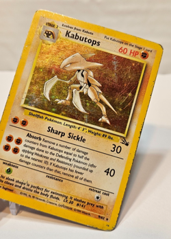 Kabutops 9/62 Holo Rare Unlimited Fossil Pokemon 1297 - Image 4