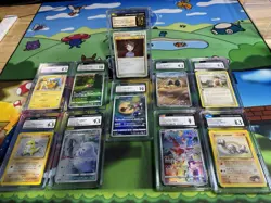 Pokemon TCG Lot Of 10 Graded Slabs - Image 1