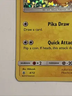 PIKACHU 2018 POKEMON MCDONALD'S PROMOS HOLO 4/12 Q5404 - Image 5