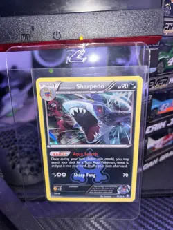 Pokemon TCG Team Aqua's Sharpedo 21/34 Double Crisis Holo Rare NM Condition - Image 1