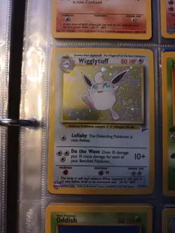 Pokemon TCG Wigglytuff Base Set 2 Holo Rare 19/130 NM or Better, Never Played - Image 3