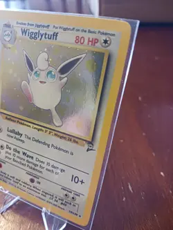 Pokemon TCG Wigglytuff Base Set 2 Holo Rare 19/130 NM or Better, Never Played - Image 5