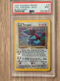 Pokemon COOL PORYGON Black Star League Promo #15 PSA 9 # 53918878 - Image 2