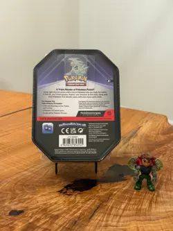 NEW & SEALED Pokemon TCG Tyranitar Collectible Tin with 3 Booster Packs - Image 2