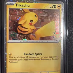 Pokemon TCG Pikachu 051/162 Stamped 2026 Pokemon Day 30 Promo NM - Image 3