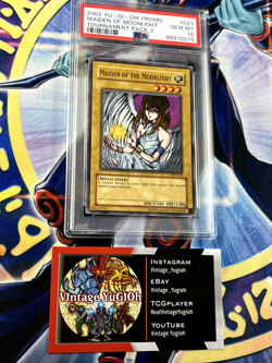 Yugioh Maiden Of The Moonlight TP2-023 PSA 10 Common Tournament Pack 2 - Image 1