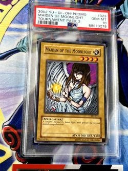 Yugioh Maiden Of The Moonlight TP2-023 PSA 10 Common Tournament Pack 2 - Image 2