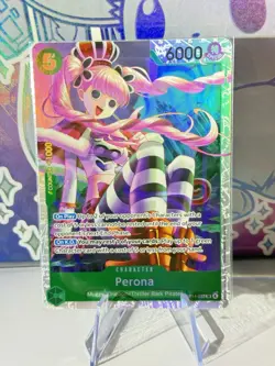 OP14-033 Perona SR One Piece OP14 The Azure Sea's Seven Foil English NM #A2 - Image 1