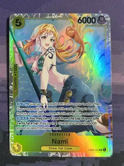 One Piece TCG Nami EB03-053 SR Near Mint - Image 1