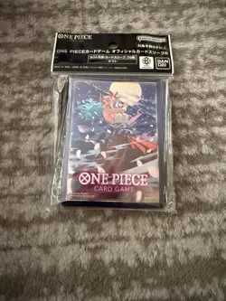 Yamato ONE PIECE Card Game Oﬃcial Card Sleeves 8 New Sealed - Image 1