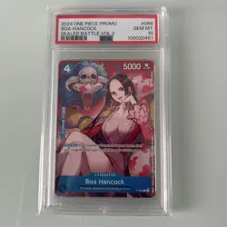 Boa Hancock P-066 Sealed Battle Vol.2 2024 One Piece Promo PSA 10 - Image 1
