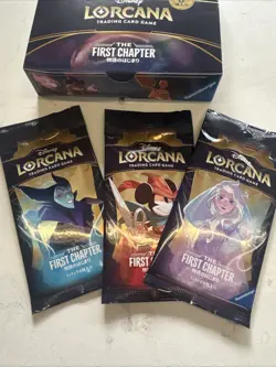 Japanese Disney Lorcana The First Chapter Booster Box+ 3 Loose Packs (19 Packs) - Image 2