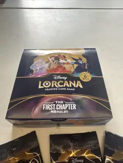 Japanese Disney Lorcana The First Chapter Booster Box+ 3 Loose Packs (19 Packs) - Image 3